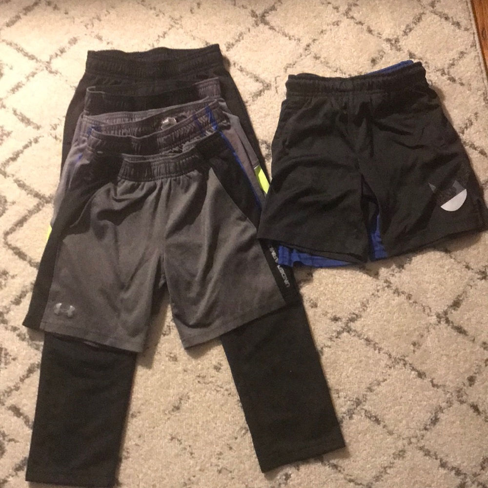 Size 6 Lot  of under armour shorts!